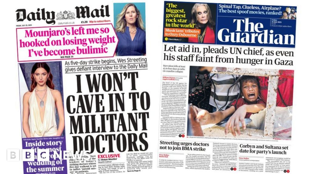 'Threat to NHS' from strikes and UK 'must do more' on Gaza