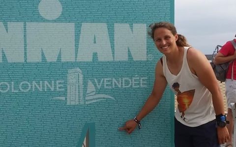 Hélène Noesmoen a bouclé l’Ironman des Sables d’Olonne en 12 h 23’.