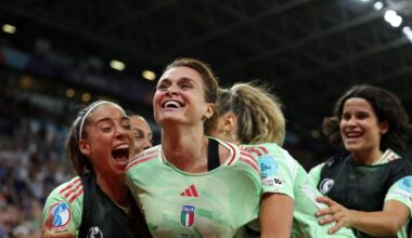 L'Italia batte la Norvegia 2-1 con doppietta di Girelli nei quarti di finale degli Europei Femminili