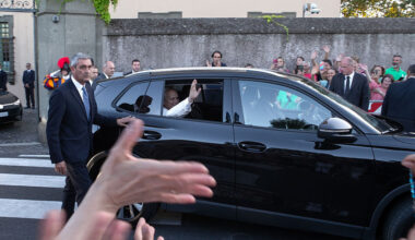 Pope Leo back at the Vatican after brief summer break