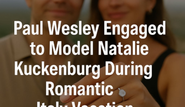 Paul Wesley Engaged to Model Natalie Kuckenburg During Romantic Italy Vacation