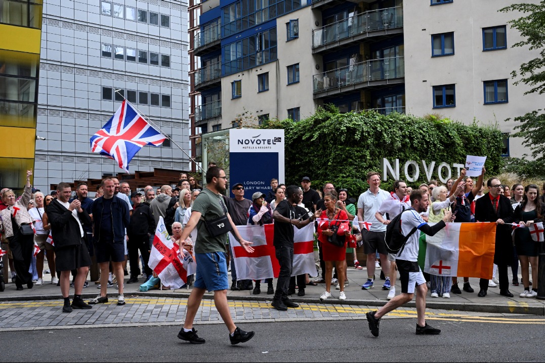UK asylum hotel protests spread to multiple cities