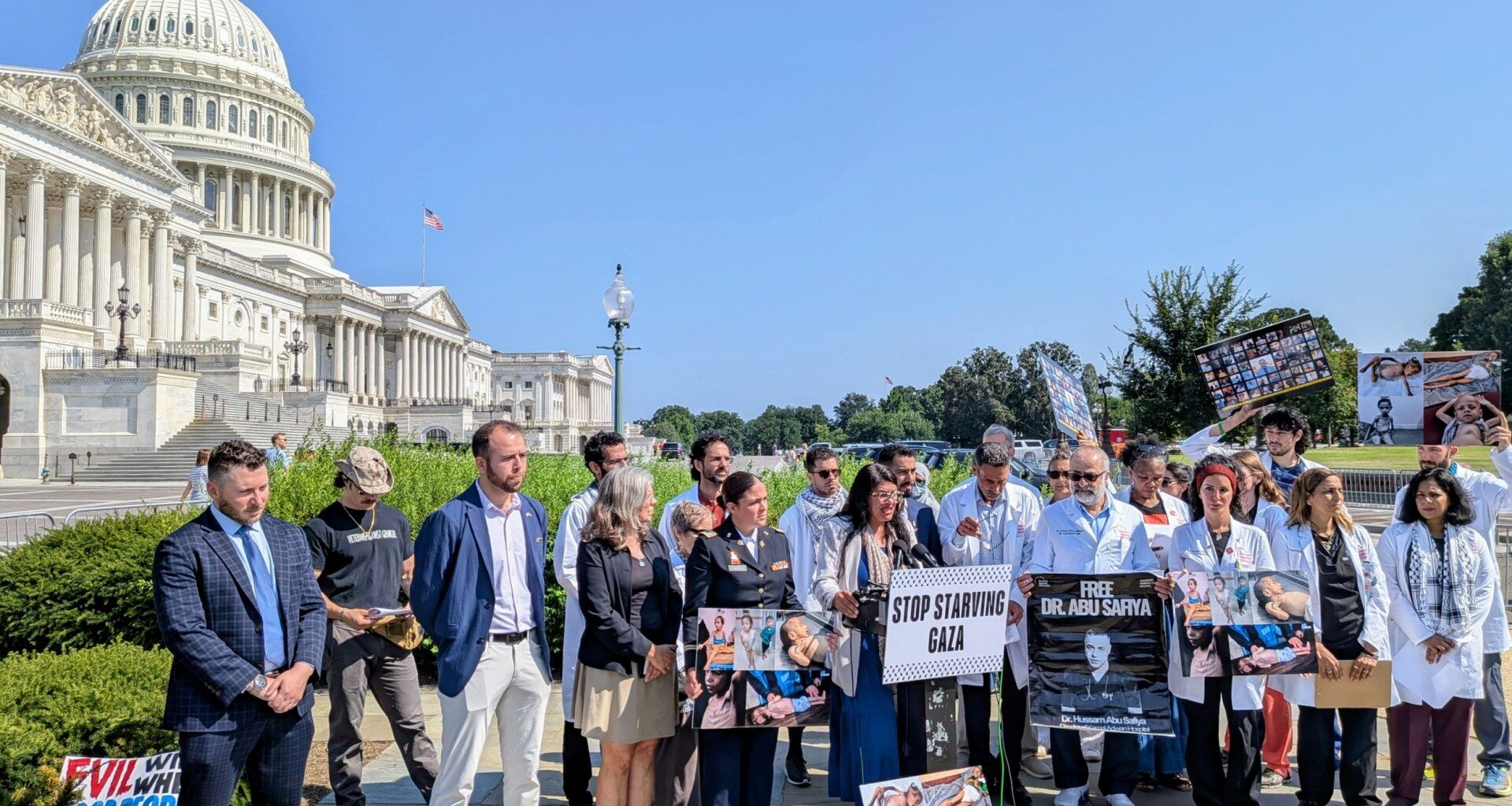 US doctors, veterans urge Trump to end Israel support as hunger grips Gaza | Israel-Palestine conflict News
