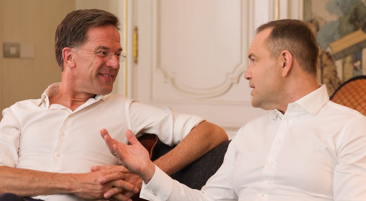 Karol Nawrocki spotkał się z szefem NATO Markiem Rutte