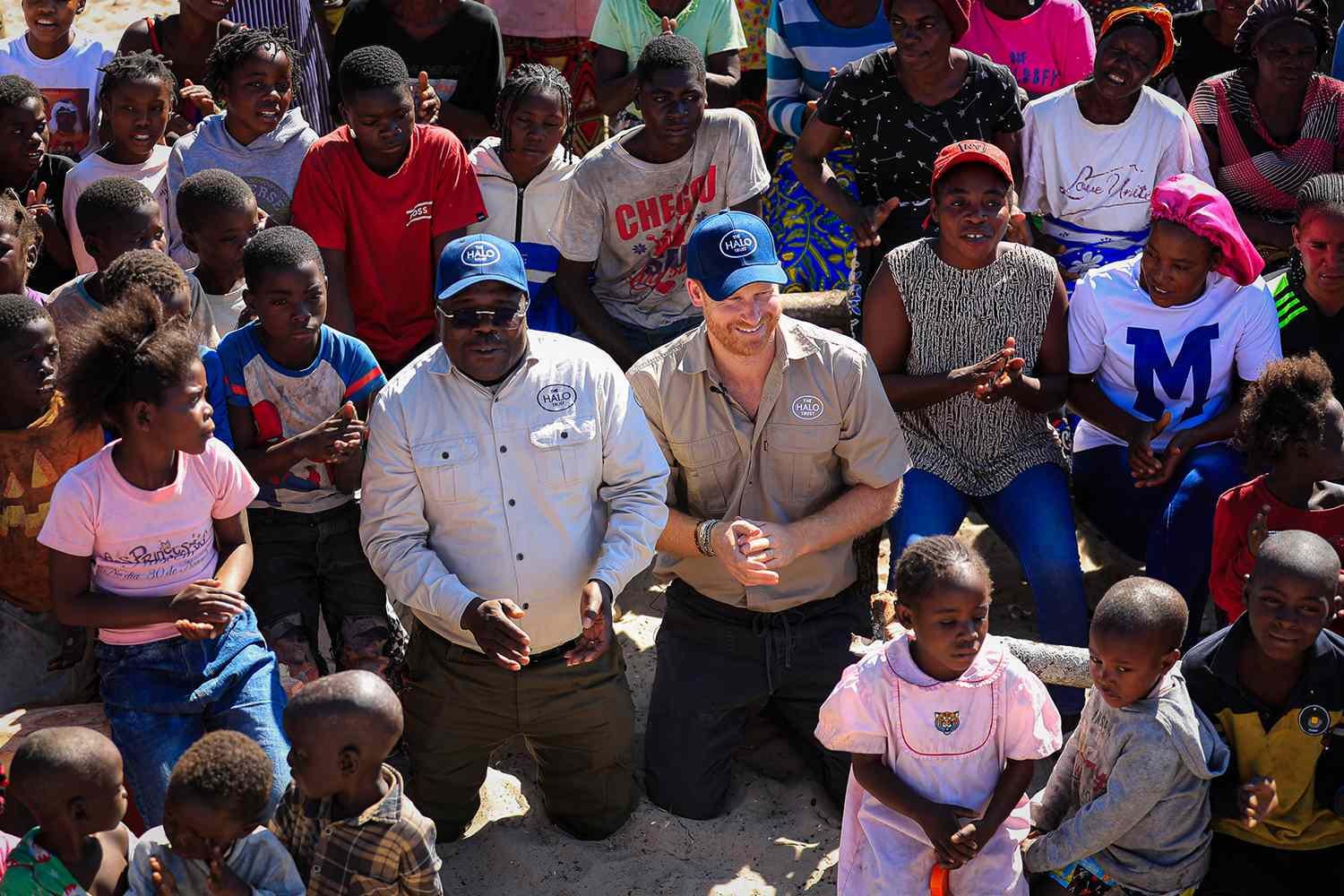 Prince Harry Goes Full Dad Mode in Angola — Teaching Kids How to Stay Safe from Landmines