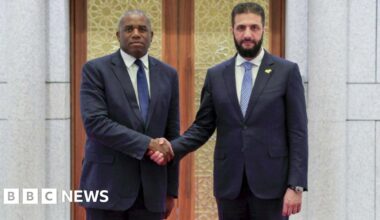 David Lammy met with Syria's interim president Al-Sharaa