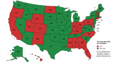 States where you can get a DUI riding a bike [OC]