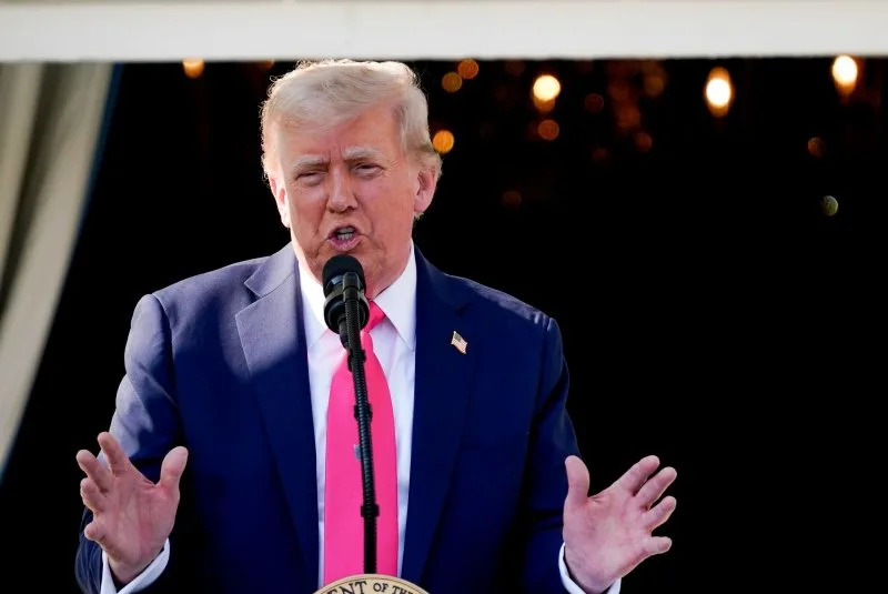 Brazil, India, Russia, China, South Africa and the other five countries that comprise the intergovernmental organization, are expected to adopt a position of “serious concern” regarding U.S. President Donald Trump’s enactment of so-called reciprocal tariffs. Photo by Kent Nishimura/UPI