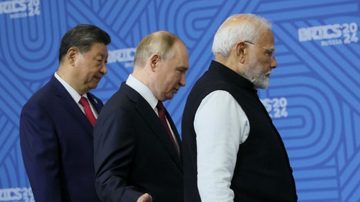 Förra årets Brics-möte hölls i Kazan, Ryssland. Närvarande var bland annat Kinas president Xi Jinping, Rysslands Vladimir Putin och den indiske premiärministern Narendra Modi.