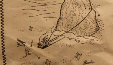 Jeg fandt den originale Mohammed-tegning i et hulrum væggen (BT, 1959)