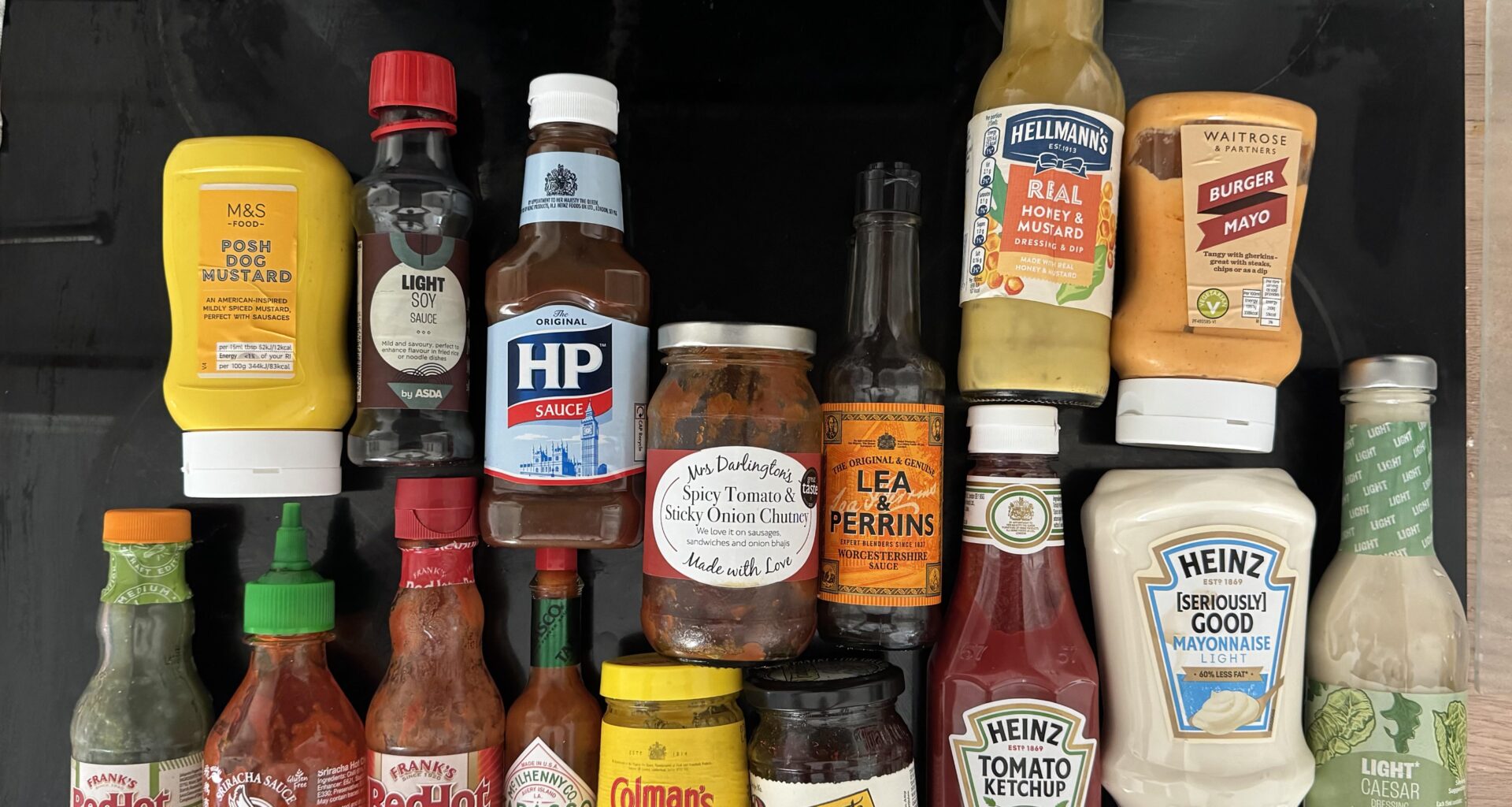 Help, there is less and less space in my fridge for food due to my condiment… problem. Which aren’t essential?