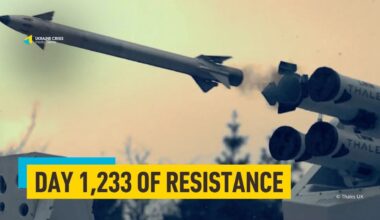 Day 1,233: Ukraine, UK sign historic deal to supply Ukraine with 5,000 Thales air defense missiles