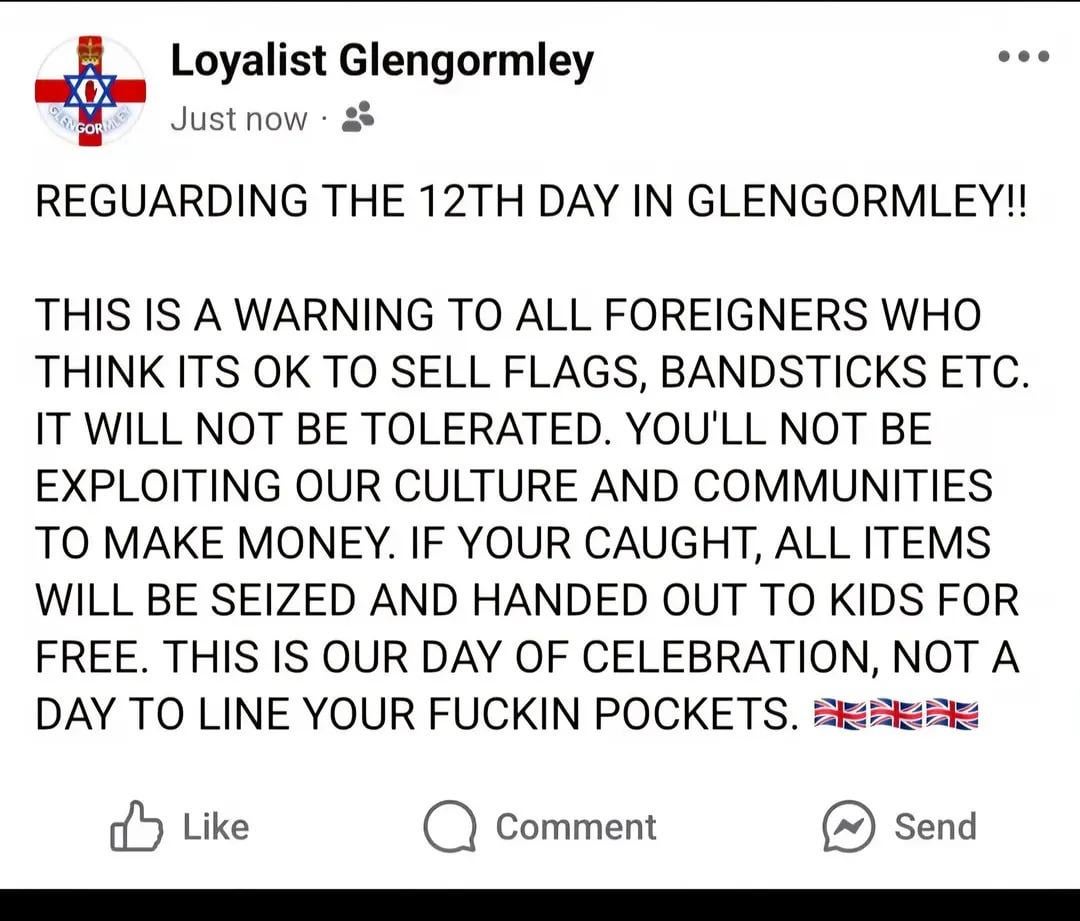 Reguarding the 12th..
