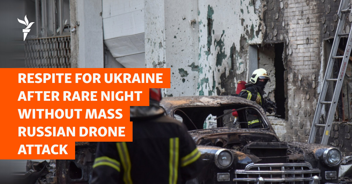 Respite For Ukraine After Rare Night Without Mass Russian Drone Attack