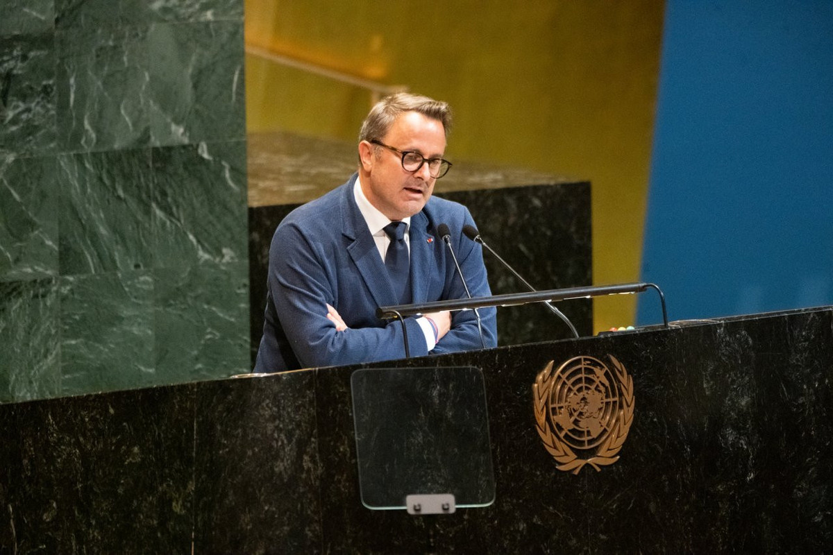 Recognition of the State of Palestine: what Xavier Bettel said at the UN