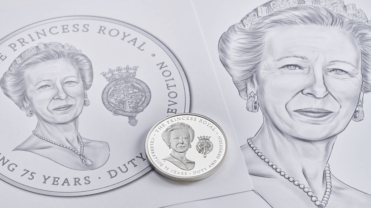 First ever Royal Mint coin celebrating Anne goes on sale for Princess Royal’s 75th birthday