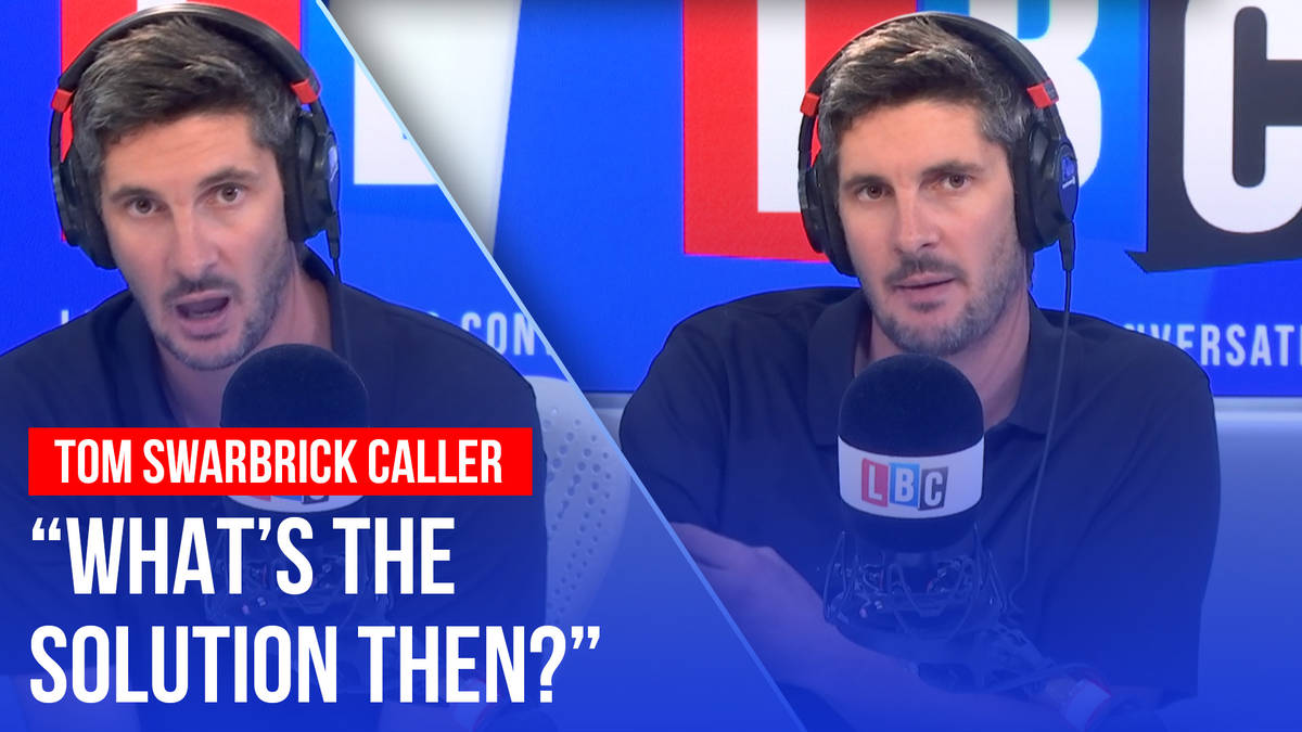 Caller Tom and Tom Swarbrick debate the Epping anti-migrant protests