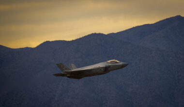 F-35s over Luke AFB