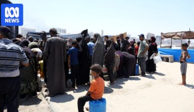 Donald Trump says Gaza is a 'mess' as Israel denies starvation crisis