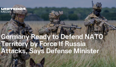 Germany Ready to Defend NATO Territory by Force If Russia Attacks, Says Defense Minister — UNITED24 Media