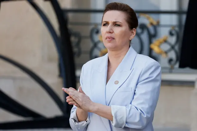 Denmark's Prime Minister Mette Frederiksen