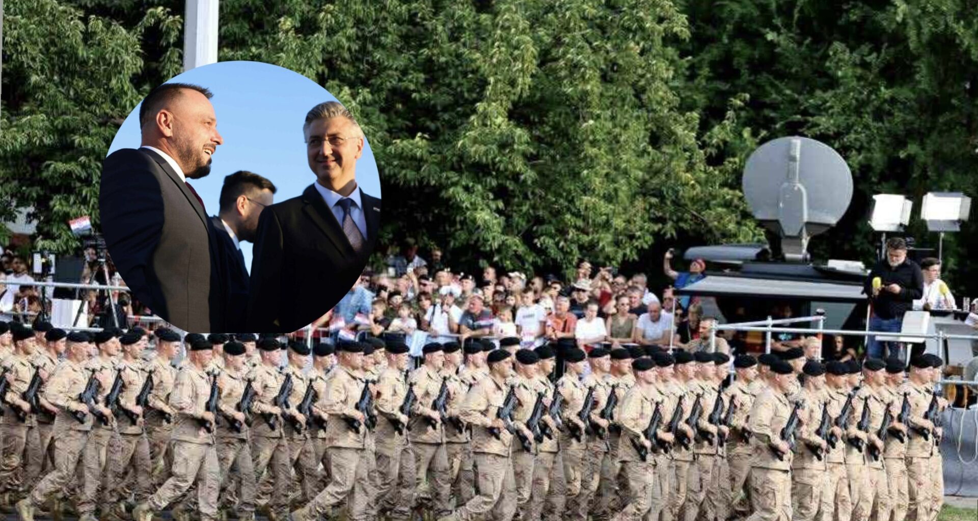 Macedonian participates in Croatian parade marking 30th anniversary of Operation Storm: Kosovo and Croatia contribute to peace in the region