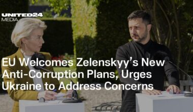 EU Welcomes Zelenskyy’s New Anti-Corruption Plans, Urges Ukraine to Address Concerns
