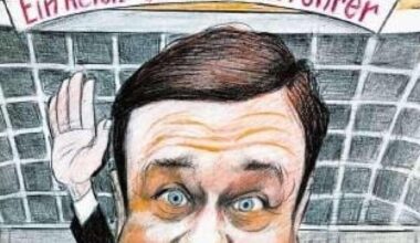 Še pomnite, tovariši, kako je Janković zaradi te karikature kazensko preganjal Mikija Mustra?