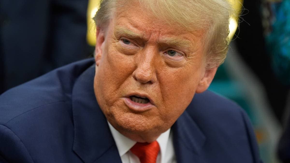 USAs president Donald Trump