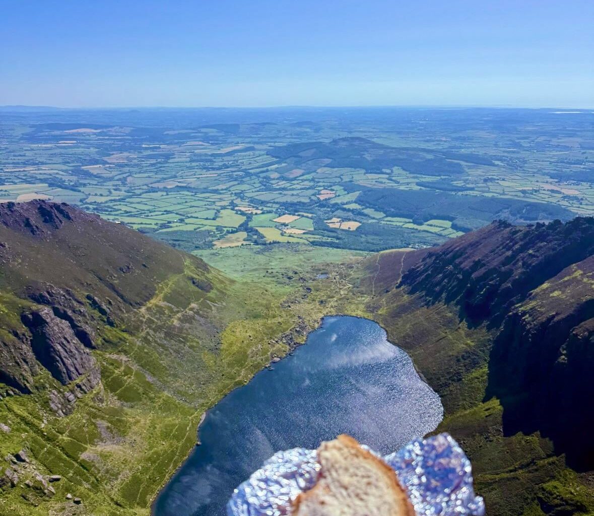 Ham sandwiches up Coumshinguan over the weekend. ☀️☀️