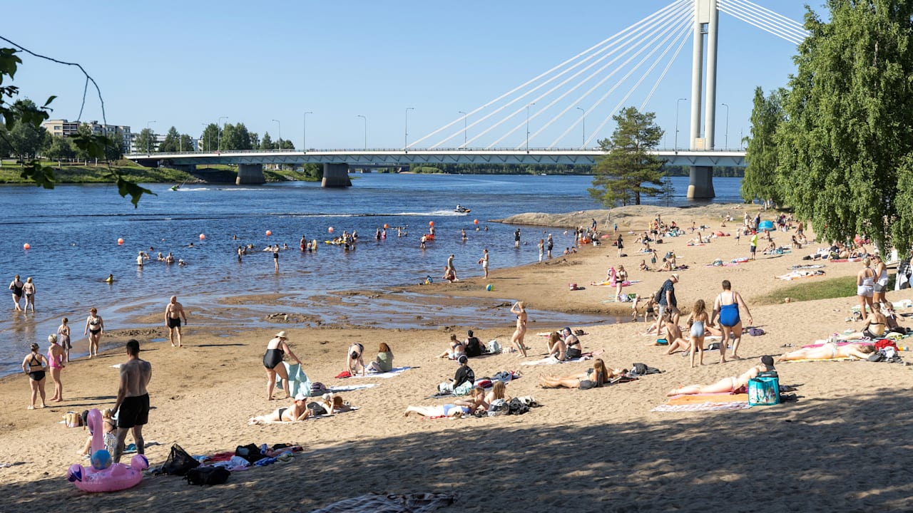 Im Polarkreis ist es wärmer als in Deutschland: 30 Grad in Lappland | News