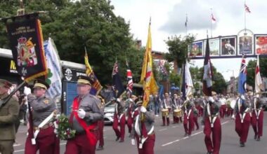 Orange lodge which opposed GAA presence at children’s sports camp hosts loyalist band which took part in UVF parade