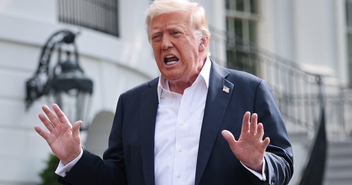 Trump Sues WSJ as He Continues to Crash Out Over Epstein Story