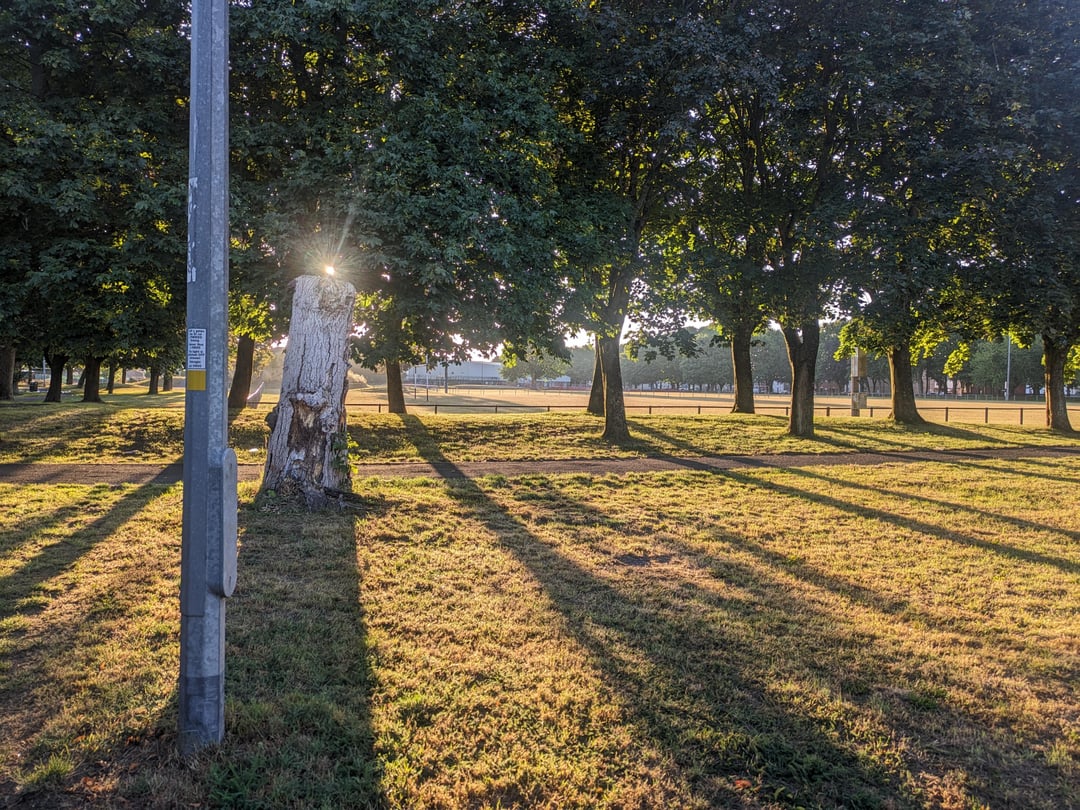 Went on an early morning 6:00 am walk this morning, took some photos... And, dare I say, Newport looks pretty decent in this lighting!