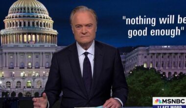 Lawrence: Trump is living in abject terror about the Epstein files. His silence proves it.