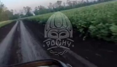 "Second best military in the world" things.... Russian soldiers can’t seem to share the road. A combat biker pulled off a spectacular stunt — flying straight off his bike and landing backside-first inside his comrades’ vehicle.