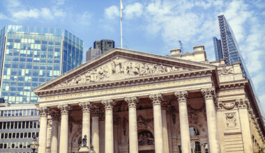 Facade of bank of england