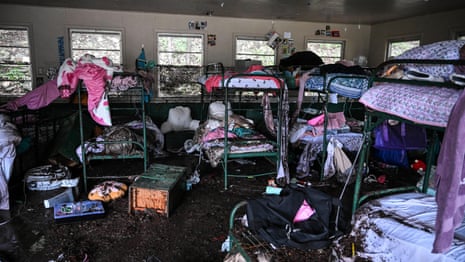 'It's killing me’: Texas residents devastated by flood deaths in local summer camps – video