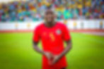 Mozambique national team left back Bruno Langa