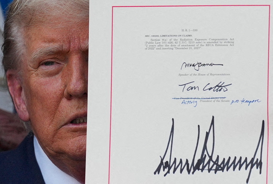 Trump sets tariff rates on Japan, South Korea in letter spree; China vows payback