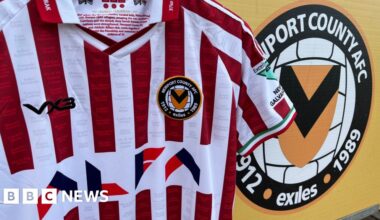 Newport 'blown away' by Bilbao reaction to Basque refugee kit