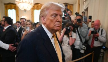 Trump cheers CBS for canceling Stephen Colbert's 'Late Show'
