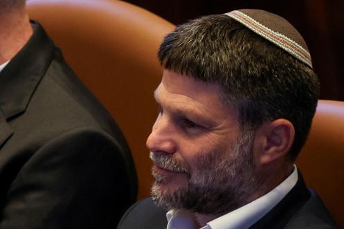 Le ministre des finances israélien, Bezalel Smotrich, à une session plénière de la Knesset, à Jérusalem, le 11 juin 2025.