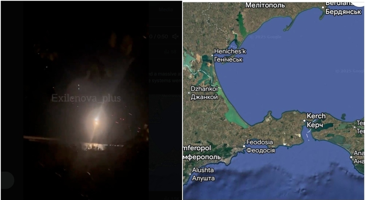 Guerra Ucraina, ponte di Crimea chiuso dopo diverse esplosioni. Cinquantamila russi schierati intorno a Sumy, a 19 km dalla città
