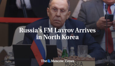 Russia's FM Lavrov Arrives in North Korea