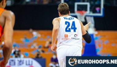 Jan Vesely is out for Czech Republic in the EuroBasket