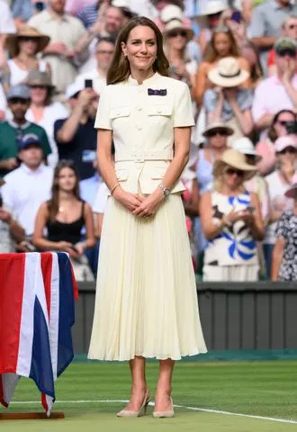Getty Kate Middleton at Wimbledon on July 12, 2025