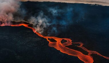Drone Captures Icelandic Volcano Erupting After 815 Years — And The Footage Is Absolutely Breathtaking