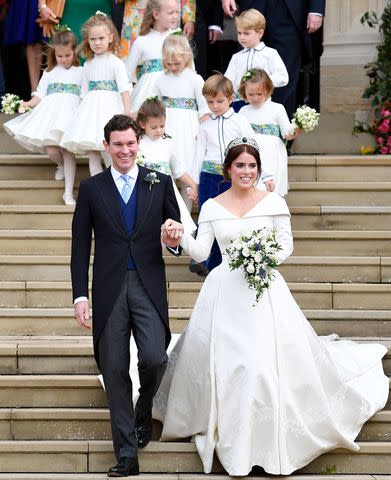 Toby Melville - WPA Pool/Getty  Princess Eugenie and husband Jack Brooksbank