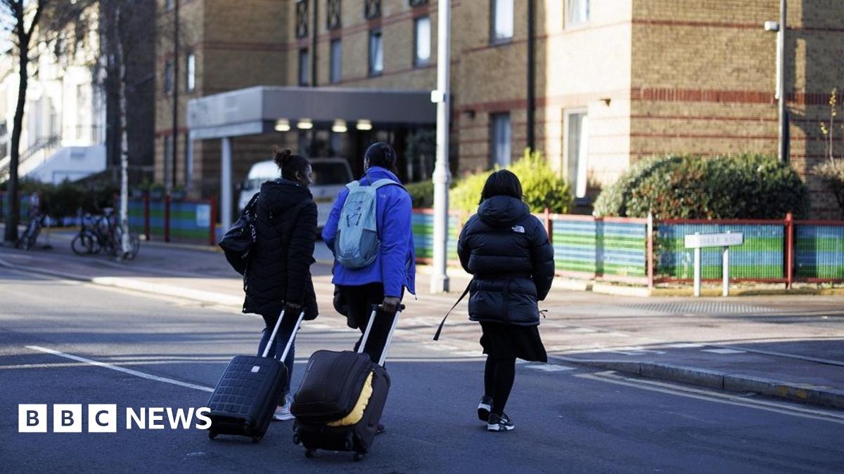 UK's asylum hotel bill down 30%, government says